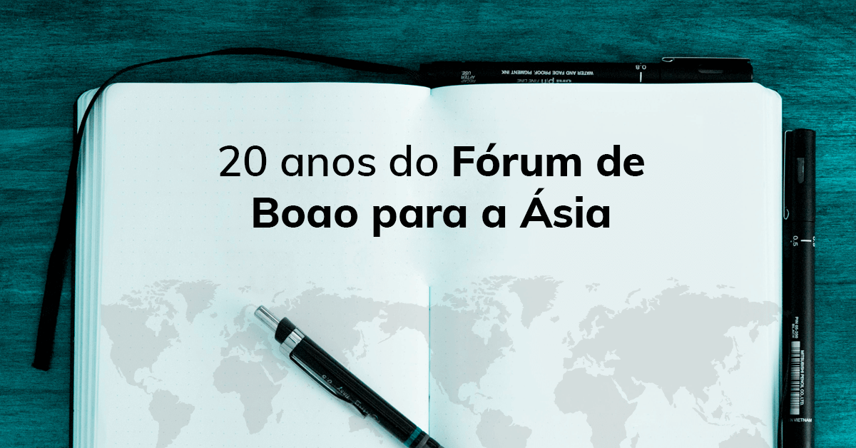 20 anos do Fórum de Boao para a Ásia 