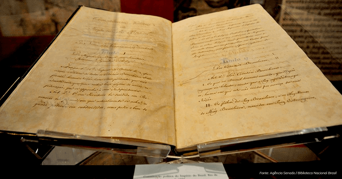 196 anos da Primeira Constituição Brasileira