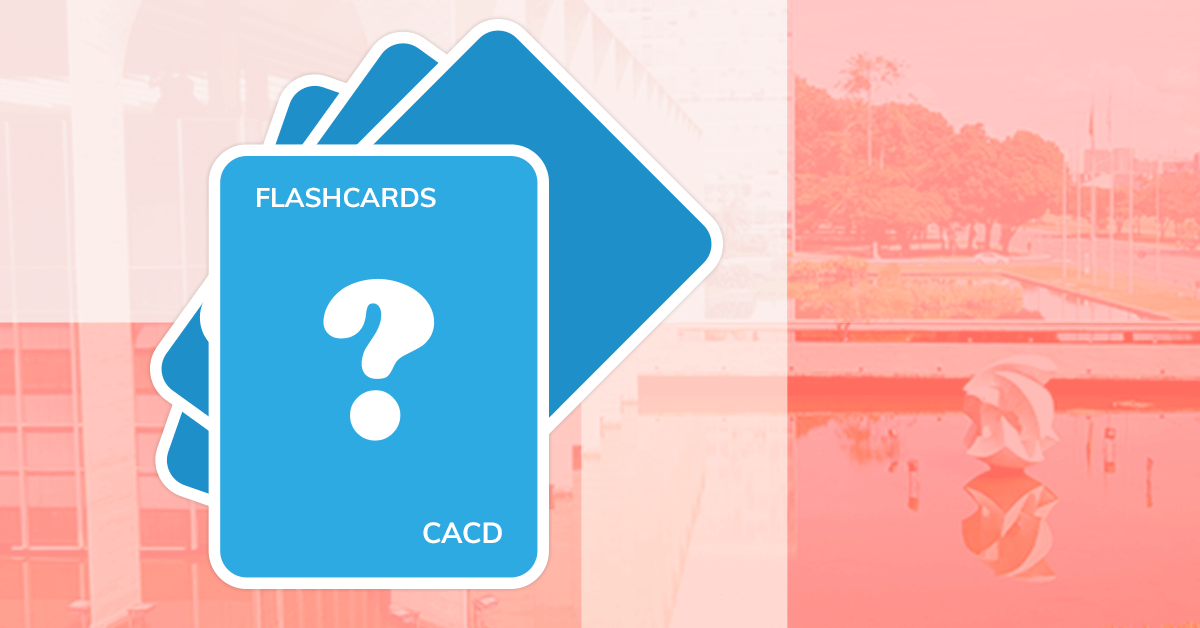 O uso de flashcards nos estudos para o CACD