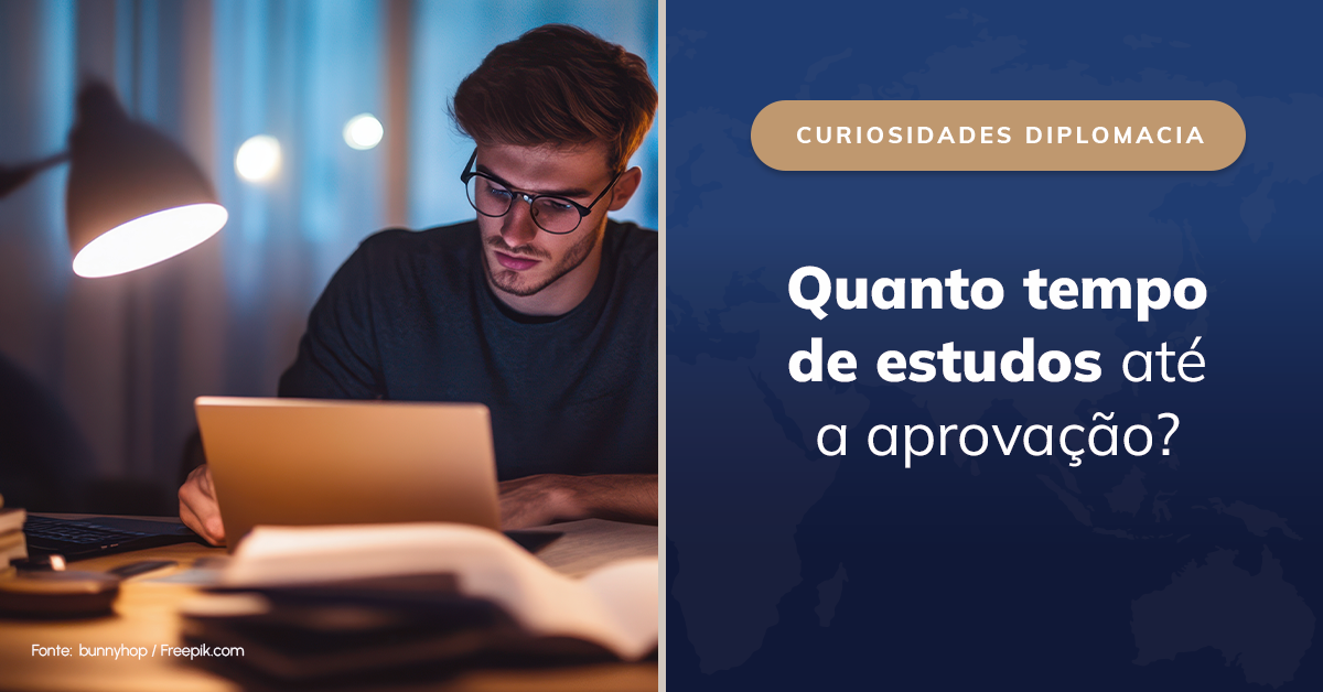 Quanto tempo de estudos até a aprovação no CACD?