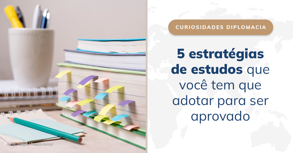 5 estratégias de estudos que você tem que adotar para ser aprovado