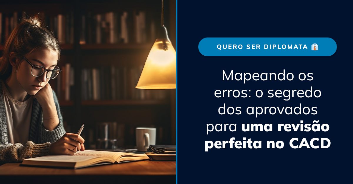 Mapeando os erros: o segredo dos aprovados para uma revisão perfeita no CACD